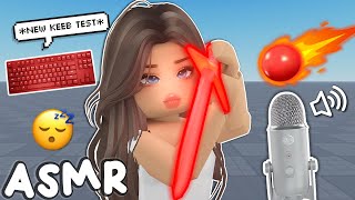 roblox asmr 🌙 BLADE BALL BUT ITS KEYBOARD ASMR [upl. by Arawaj12]