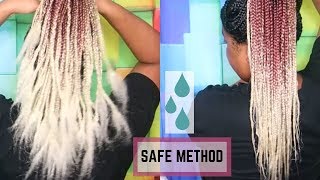 SAFELY SEAL ENDS OF BOX BRAIDS  TWISTS 🧐  Part 2 of 3  RastAfri Braiding Hair [upl. by Ssidnak]