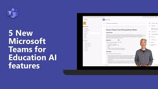 5 New Microsoft Teams for Education AI features [upl. by Dari]