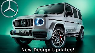 2023 MERCEDES G CLASS FACELIFT  UPDATED DESIGN INTERIOR AND HYBRID POWERTRAINS [upl. by Naman]