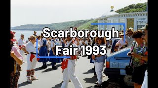 Morris Dancing  Slide show of Morris Sides at Scarborough Fair 1993 [upl. by Ynhoj]