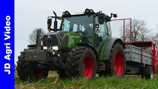 Mest strooien 2020  Fendt 211 Vario S3  Spreading manure  Gebr Mulder Elspeet  Mist streuen [upl. by Zwart933]