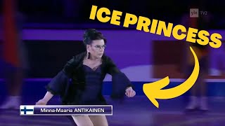 Princesa de hieloPatinadora de 59 años trans abre el europeo de patinaje sobre hielo y pasa esto [upl. by Gillead]