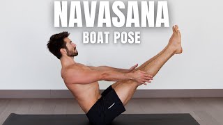 How to do Navasana  Boat Pose for Beginners [upl. by Coe]