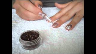 Proste zdobienie na krotkich paznokciach tutorial Simple nail art [upl. by Jae]