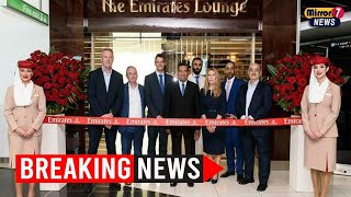 Emirates Unveils New GBP 4 Million Lounge at London Stansted Airport Enhancing Travel Experience [upl. by Atsirc]