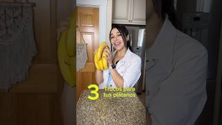 Trucos para tus plátanos alimentos salud tips health plátanos [upl. by Julianne748]