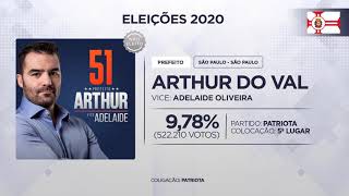 Arthur do Val  Jingle Eleições 2020  São Paulo [upl. by Askwith530]