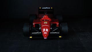 FULL BUILD Building Fujimi Ferrari F1 8788C 120 Scale Formula 1 Car  ASMR  Step by Step [upl. by Jemimah]