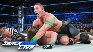 Cena vs Styles  If Cena wins hes in WWE Title match at Fastlane SmackDown LIVE Feb 28 2017 [upl. by Hiett]