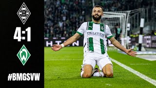 Gladbach Werder Bremen 41 Zusammenfassung Bundesliga 202425 BMGSVW [upl. by Jorrie758]