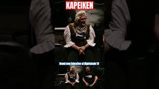 KAPEIKEN  Brand new interview at Nightshade TV kapeiken rock barden larp fantasy rpg folk [upl. by Nnylrebma]