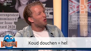 Koud douchen is de hel  Dit Was Het Nieuws [upl. by Aliek]