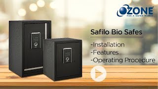 Safilo Bio Safe  Operating Guide amp Key Security Features  Ozone Electronic Safes [upl. by Ardnikat]