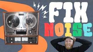 Fix Noisy amp Scratchy Tape Machines Easy DIY ReeltoReel Maintenance [upl. by Hait]