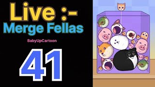 LIVE 🚥 MERGE FELLAS GAME PLAY WATCH EVENING TIME  PLAY FUN KIDS GAME 41 [upl. by Sachi]