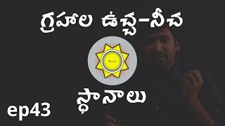 Learn Astrology in Telugu  Exaltation amp Debilitation of Planets  Ep43 [upl. by Lewin]