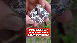 COMO SABER SE A PEDRA É FALSA EM POUCOS SEGUNDOS pedras pedraspreciosas gemstone gemstones gems [upl. by Gerdy766]