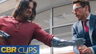 Ayo removes Buckys Hand Scene  The Falcon and The Winter Soldier Clip [upl. by Nigrom511]