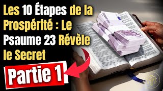 Les 10 Étapes de la Prospérité  Le Psaume 23 Révèle le Secret – Partie 1 [upl. by Amick]