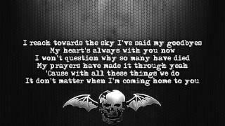 Avenged Sevenfold  Gunslinger Lyrics on screen Full HD [upl. by Noral]