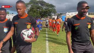 ISSA Schoolboy Football Champions Cup Garvey Maceo vs Hydel High  Manchester High [upl. by Aicinat]