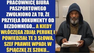 Pracownicę biura paszportowego zwolniono za to że przyjęła dokumenty od bezdomnego A kiedy [upl. by Gamaliel]