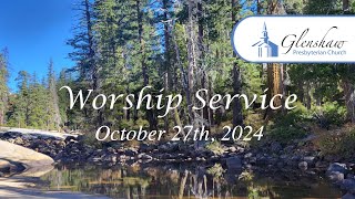 Worship Service 102724 [upl. by Heinrich]