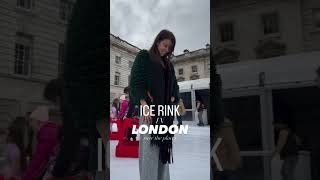 Ice Rink in London [upl. by Renraw]