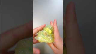 Satisfying Yelow StPatricksday Slime [upl. by Kial]