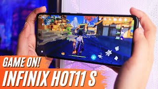 TRUE BUDGET GAMING KING  Infinix Hot 11S Gaming Review [upl. by Hewe700]