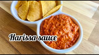 How to make Harissa sauceEasy homemade harissaHow to make harissa pasteEasy harissa recipe [upl. by Sill]