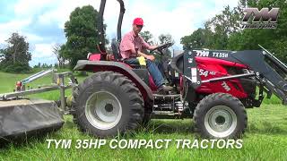 TYM 35HP Compact Tractors [upl. by Regnig]