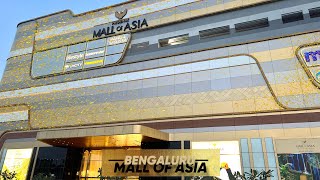 MALL of ASIA Bangalore Exclusive Tour in 4K  Largest Premium Mall of India [upl. by Lion]