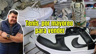 TENIS BARATOS Y BUENOS en la CDMX 🤾‍♂️👟 tenis chinos por mayoreo ✅✅ tenis para vender ➡️ [upl. by Karlise345]