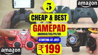 TOP 5 CHEAP amp BEST GAMEPADStarting From Rs 199 onlyEvery Gamer Should Have One [upl. by Aed311]