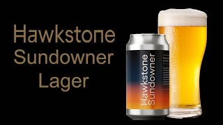 Hawkstone Sundowner Lager [upl. by Aniz]