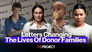 How Handwritten Letters Are Transforming Organ Donor Families [upl. by Nalak]