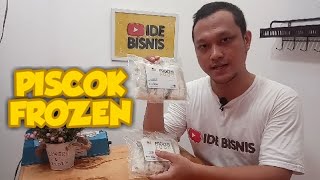 PISCOK  PISANG COKLAT LUMER FROZEN  IDE BISNIS FROZEN FOOD [upl. by Mackintosh]