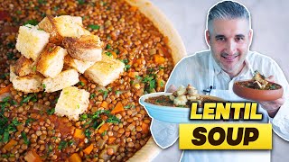 How to Make LENTIL SOUP Like an Italian [upl. by Irene]