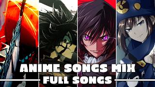 Anime Songs Mix 5  Full Songs [upl. by Haywood]