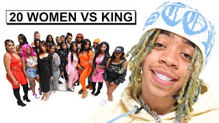 20 WOMEN VS 1 RAPPER KING [upl. by Casilda65]