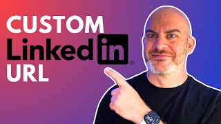 How To Create A Custom LinkedIn Profile URL [upl. by Hareemas]