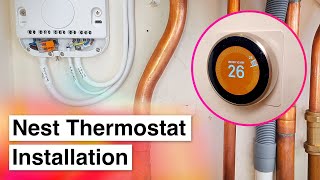 Installing a Google Nest Thermostat  InDepth UK  OpenTherm amp OnOff Control [upl. by Birecree350]