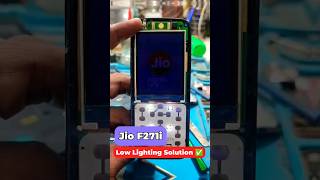 jio f271i  low light solution jiophone displaylight jiof271i [upl. by Eitteb]