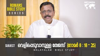 Romans Bible Study  Daily Reflections 316  Malayalam Bible Study  Metanoia Ministries [upl. by Ylac]