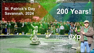 The Savannah St Patricks Day Parade 2024 [upl. by Vetter]