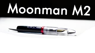 Moonman M2 Eyedropper Fountain Pen Review [upl. by Aidyn]