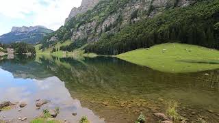 Hiking  Seealpsee in Appenzell Part3 4K [upl. by Enyaz]