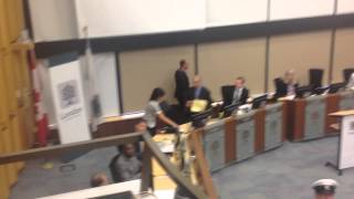 OPSEU VP Ron Elliot amp Exec Board Member Len Elliott Ask London Mayor about CUPE 101 Strike [upl. by Udela]